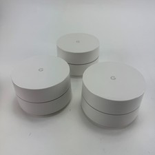 Google WiFi AC-1304 Mesh Router Bundle of 3 w/ 2 Power Adapters picture