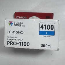 Canon PFI-4100 Cyan Pigment Ink Tank for Pro 1100 picture