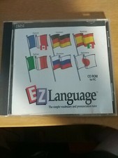 EZ Language 1994 WIN3.1 PC CD ROM French/German/Spanish/Italian/Russian/Japanese picture