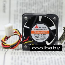 2pcs Y.S.Tech FD124020EB 4020  12V 0.14A fan picture