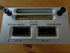 Genuine Cisco C3850-NM-2-40G Network Module 2x 40 Gigabit Ethernet QSFP+ Ports picture