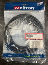 Weltron 20Ft Black Cat6 Snagless Patch Cable 90-C6CB-BK-020 💚❤️💚❤️ BRAND NEW picture