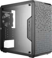 Micro ATX PC Case High Airflow Computer Tower Transparent Side Panel picture