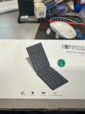 Samers Pocket Foldable Bluetooth Keyboard Usb-c Scissor Switch Black picture