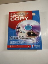 Pinnacle Instant Copy Perfect DVD And Cd Duplication Brand New Sealed picture
