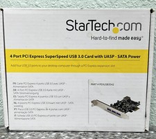 StarTech 4 Port PCI Express SuperSpeed USB 3.0 Controller Card Adapter with UASP picture