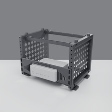 10 Inch Rack Mount 1.5U for Beelink SER5 MAX 5800H Mini PC Homelab Black PETG picture