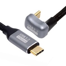 NFHK Opposite U Shape Back Angled USB-C USB 3.1 Type C Male to 300CM picture