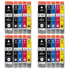 20 Ink Cartridges XL (Set) for Epson Expression Premium XP-530, XP-635, XP-7100 picture
