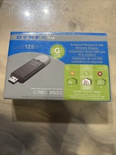 Dynex DX EBUSB Enhanced Wireless - G USB 2.0 Network Adapter NEW Sealed picture