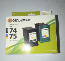 OfficeMax  Inkjet Cartridges HP 74/75 Black & Tri-Color picture