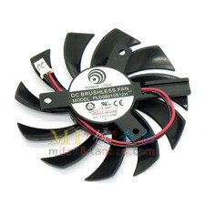 NEW Power Logic PLD08010S12H Server Frameless 75X75X10mm 2-wire 2-pin card fan picture
