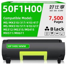 51B1H00 Toner Cartridge Compatible for Lexmark MS317 MS417 MS517 MS617 MX317 417 picture