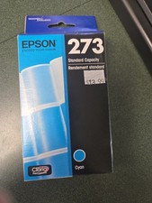 Epson 273 Standard Capacity Cyan Ink Cartridge Exp 01/2019 - Genuine Epson picture
