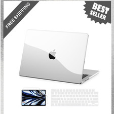 MacBook Pro 14 Inch Hard Shell Case Crystal Clear 3 in 1 Kit A3427 A3426 A3434 picture