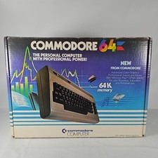 Commodore 64 Personal Computer Power Supply Box EXTREMELY Clean Powers On picture
