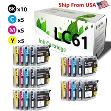 25-PacK LC-61 LC 61 Ink Cartridge Work With MFC-5890CN Printer picture