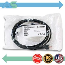 🦓 Zebra 7FT RS232 Nixdorf 5V Data Transfer Cable Cord - CBA-R08-S07ZBR picture