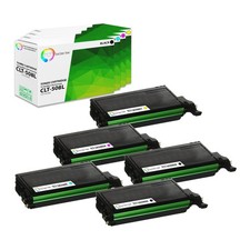 TCT 5PK CLT508L Color Toner Cartridge Set For Samsung CLP620 CLP670 CLX6220 picture