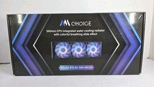 AMCHOICE 360mm CPU Water Cooler CPU Liquid CoolerAIO RSL06-360-ARGB1  picture