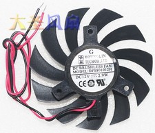 Graphics Card Fan For YOUNGLIN DFS801012H 12V Diameter 7.5cm Hole Spacing 4cm picture