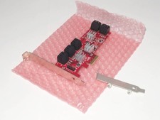 [SATA3/10port PCIe Connection] StarTech.com 10P6G-PCIE-SATA-CARD(JMicron JMB575 picture
