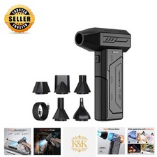 Versatile Cordless Electric Air Duster – Perfect for Electronics, Pets, and More picture