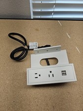 Herman Miller FURNITURE POWER DISTRIBUTION UNIT White USB extension cord OEM C9) picture