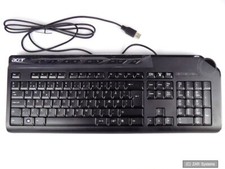 Acer KU-0760 Danish USB multimedia keyboard QWERTY black KB.USB03.090 picture