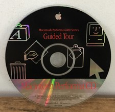 Vintage 1996 Apple Mac Macintosh Performa 6400 Guided Tour CD Version 1.0.1 picture