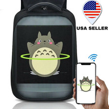 BEST Gift LED, light-up Backpack,high school,college.bluetooth,wifi laptop bag picture
