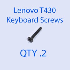 Two (Qty. 2) Keyboard Mounting Screws for Lenovo ThinkPad T430 (Screws only) picture