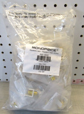 NEW Monoprice 6542 Keystone Jack Modular Type F (Bag of 50)FREE SHIPPING picture