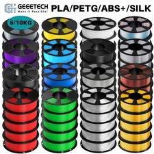 5/10PCS Geeetech PLA/PETG/HS-PLA/SILK/ABS+ 3D Drucker Filament 1.75mm 1KG/Roll picture