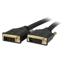 Comprehensive Pro AV/IT Series 26 AWG DVI-D Dual LInk Cable 6 Ft DVI-DVI-6PROBLK picture