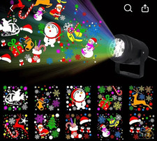 Usb powered led snowflake Christmas projector picture