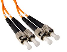 5 PACK LOT 10m ST-ST Duplex 62.5/125 OM1 Multimode Fiber Patch Cable Orange 33FT picture