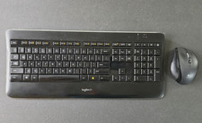Logitech K800 Wireless Illuminated Keyboard MPN Y-R0065 & M705 Mouse MPN M-R0009 picture