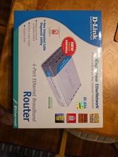 D-Link Express 4-Port Router DI-604 New Open Box. picture