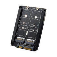 2.5inch SATA HDD Disk Drive to Dual NGFF B+M Key M.2 SSD Card JBOD Enclosure picture