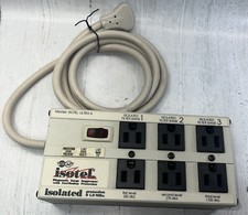 Tripp Lite Isotel 6 Ultra 6 Outlet Surge Protector With Fax Modem Protection picture