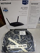 NETGEAR AC1200 1000Mbps 4 Ports 300Mbps Dual Band Gigabit Smart Router (R6230) picture