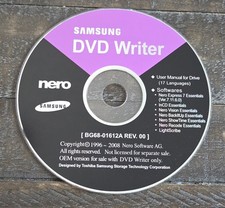 SAMSUNG DVD/CD Nero 7 Essentials CD Writing Burning Tools picture