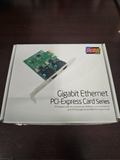 Syba Dual Port Gigabit Ethernet PCI Express 2.1 PCI-E x1 Network Adapter picture