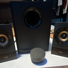 Logitech Z533 2.1 Channel Computer Speakers W/bass and volume control and sub picture