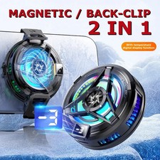 Magnetic/ Back-clip Mobile Phone Semiconductor Cooling Radiator Game Cooler New picture