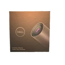 Dell UltraSharp WB7022 4K USB Webcam High Definition Clip-On Black *New-Sealed* picture