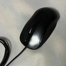Dynex DX-WMSE2 Wired USB Optical Mouse 1000 DPI Side Buttons Scroll Wheel Black picture