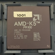 Socket 7 CPU - AMD K5 PR100 - AMD-K5-PR100ABR- 100MHz picture