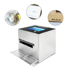 12.7mm Desktop Static Inkjet Printer Label Metal Card Packaging Spray Printing picture
